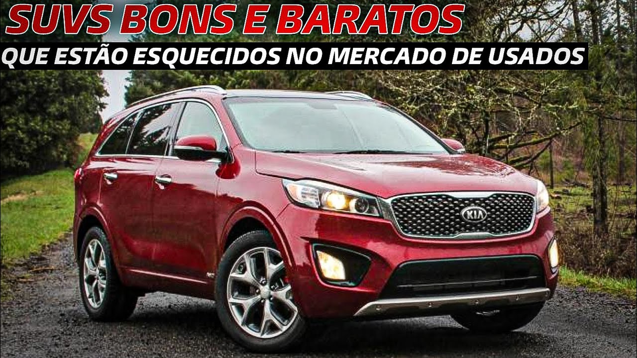 5 SUVS USADOS BONS E 