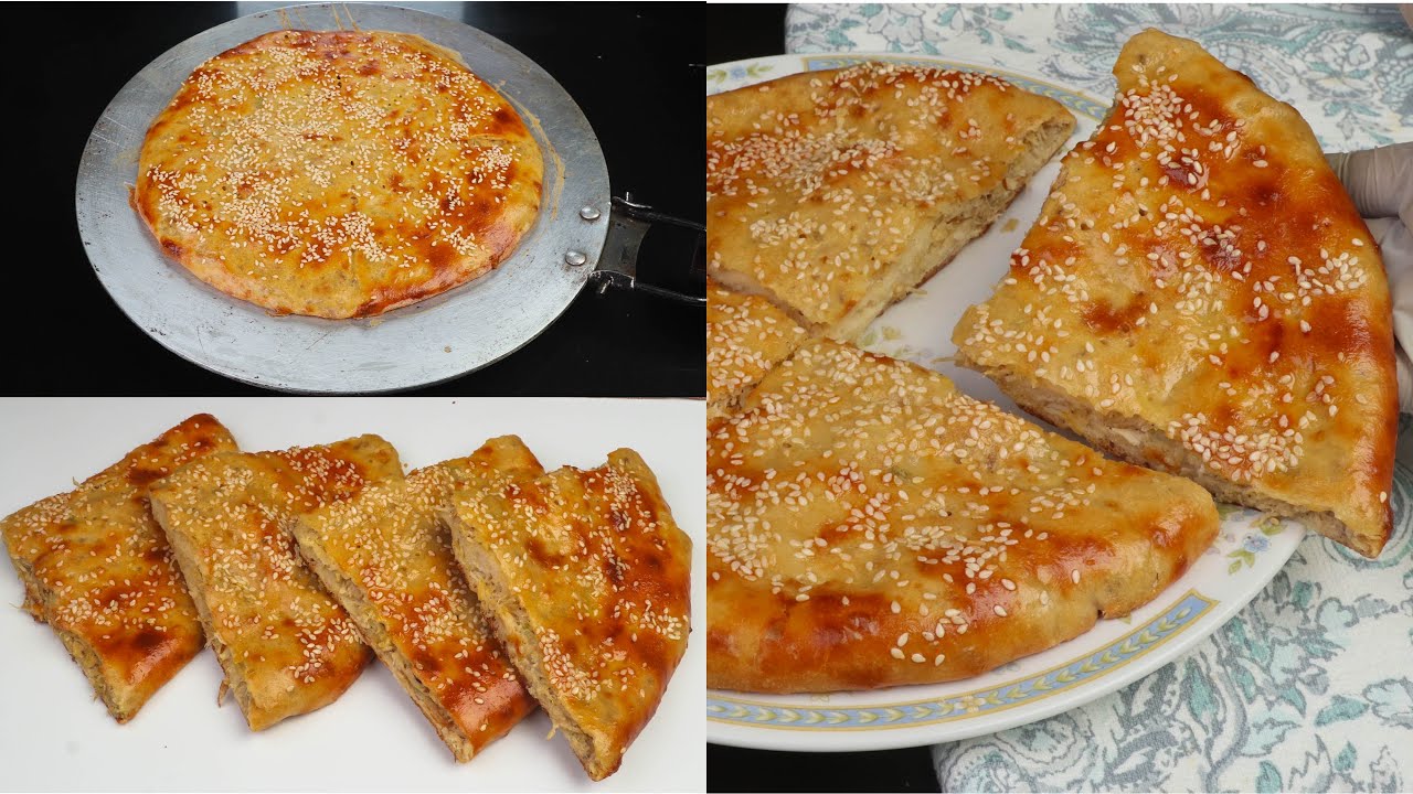 Chicken Cheese Bread on Tawa / Pan, NO OVEN❗️Without Tandoor, Without Oven Chicken Bread Naan Recipe