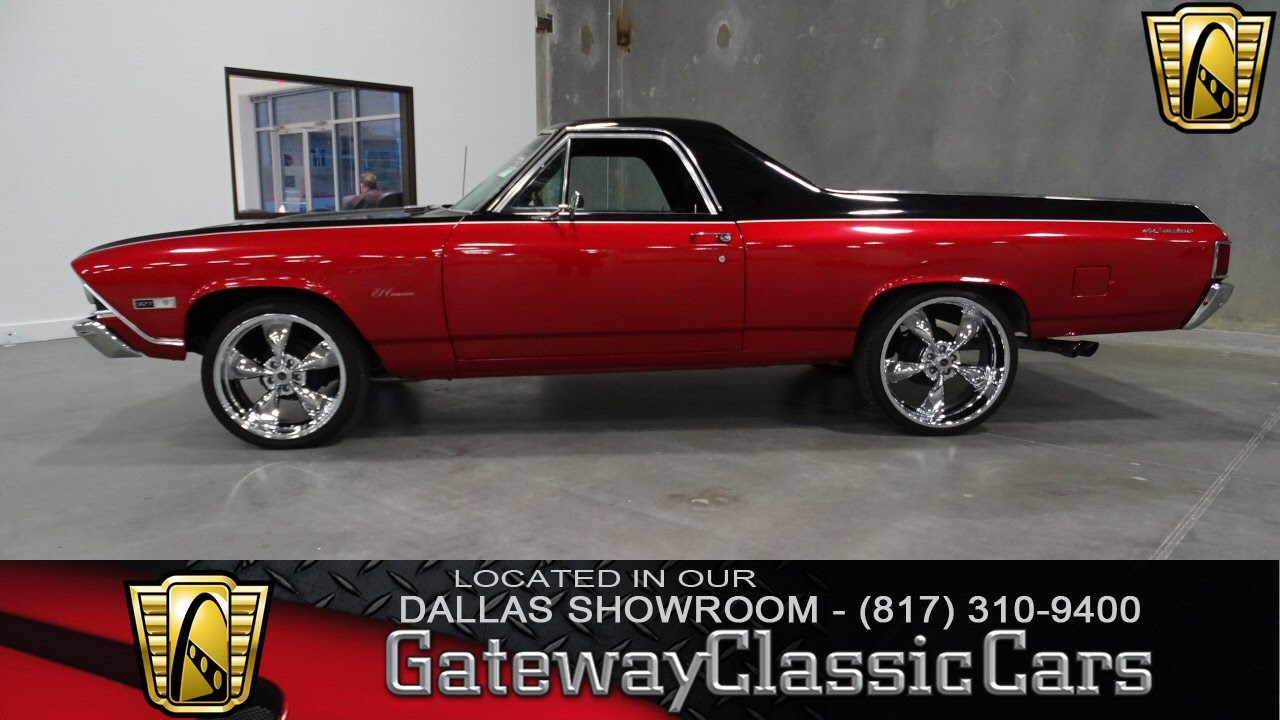 1968 Chevrolet El Camino Stock #29 Gateway Classic Cars Dallas Showroom