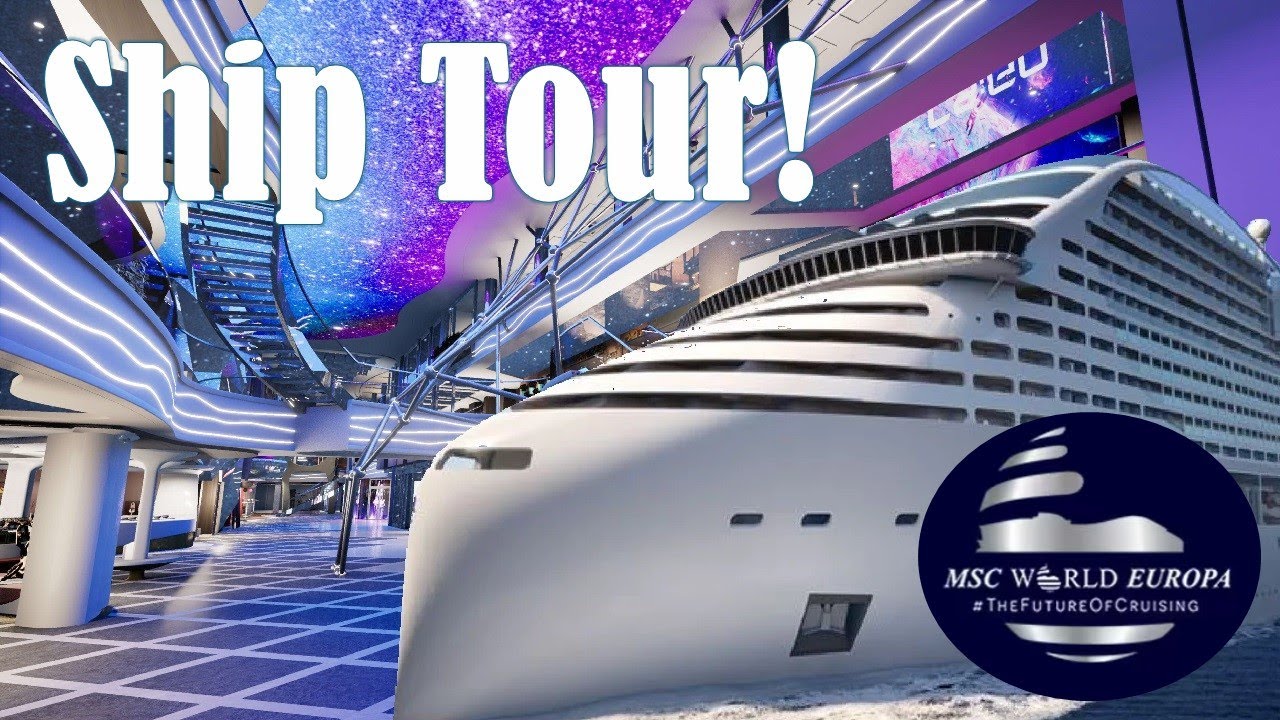 MSC World Europa Ship Tour | Огромный лайнер с собственной пивоварней! | Круиз MSC по Средиземном...