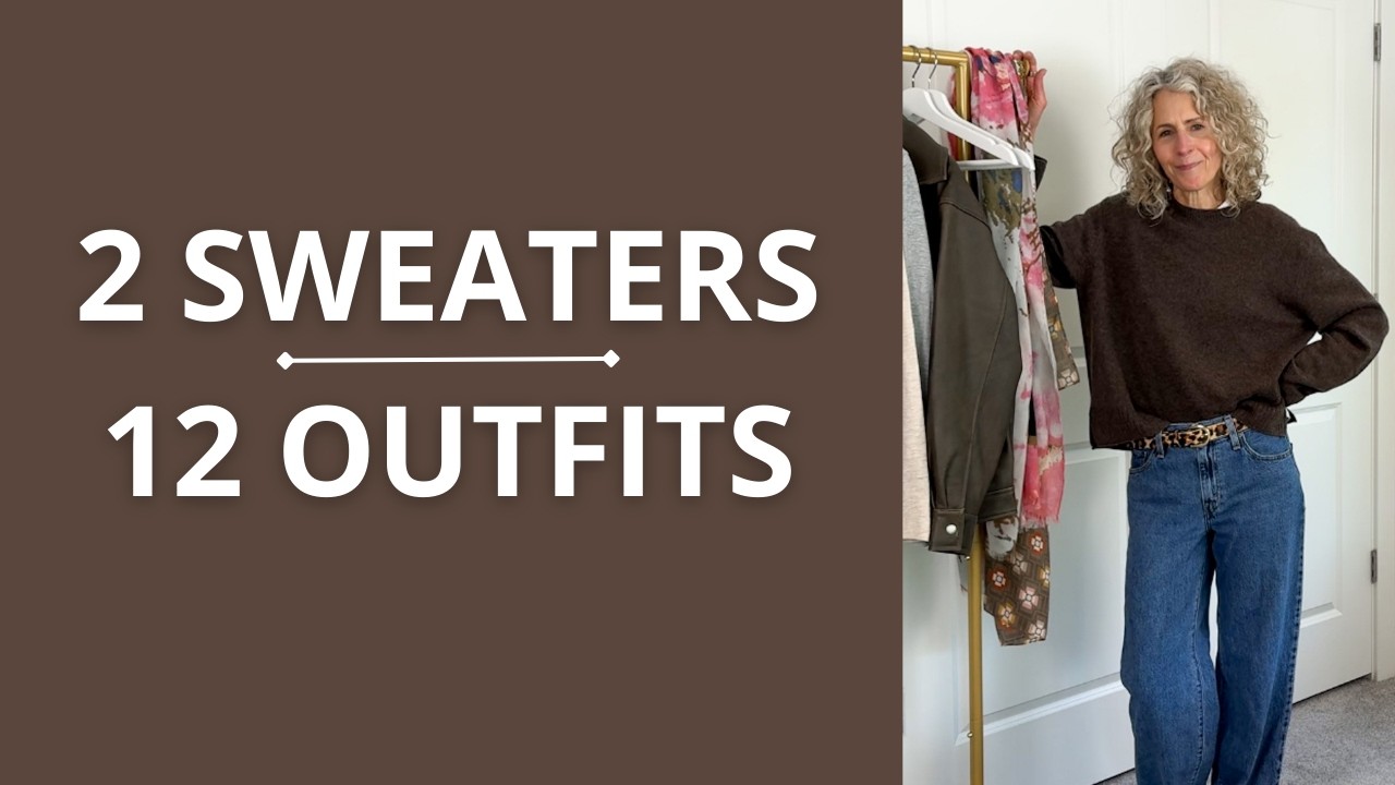 Sweater Weather Outfits | How to Style 2 Sweaters for 12 Easy Looks