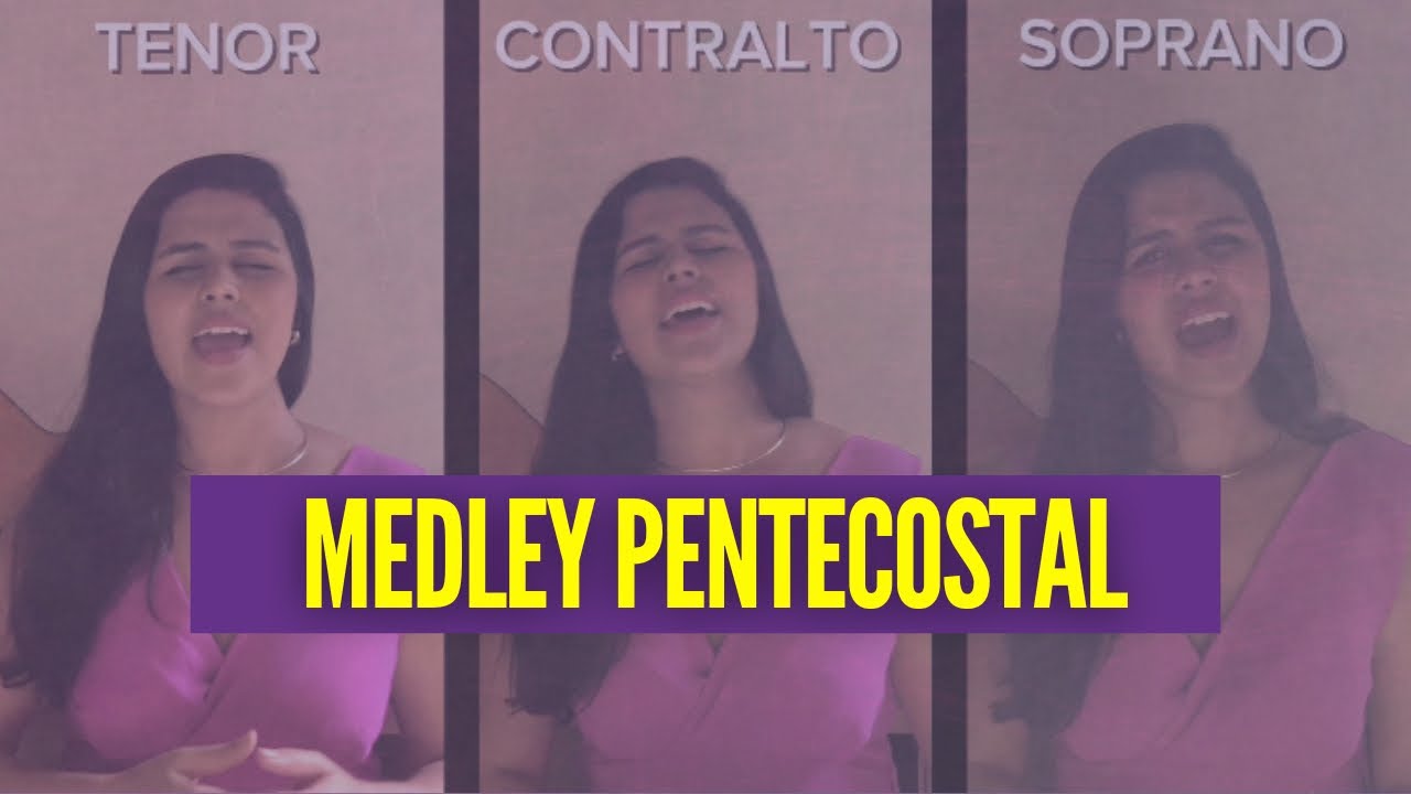 MEDLEY PENTECOSTAL - ATTOS WORSHIP (TENOR, CONTRALTO E SOPRANO) UM TOM ABAIXO 