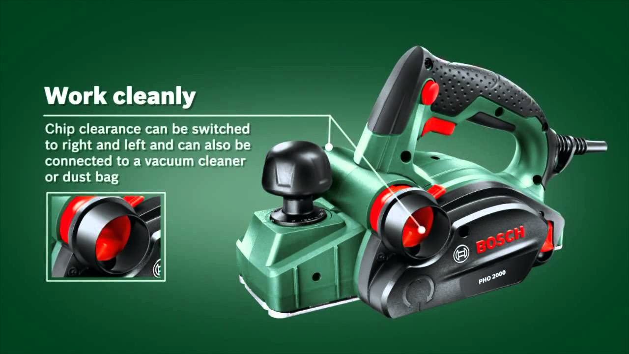 Bosch PHO 1500 and PHO 2000 Planers