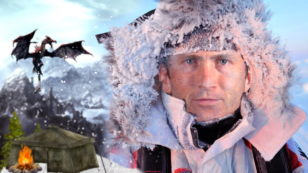 МАКСИМАЛЬНЫЙ РЕАЛИЗМ В Skyrim ❄ ⛄ 🌧