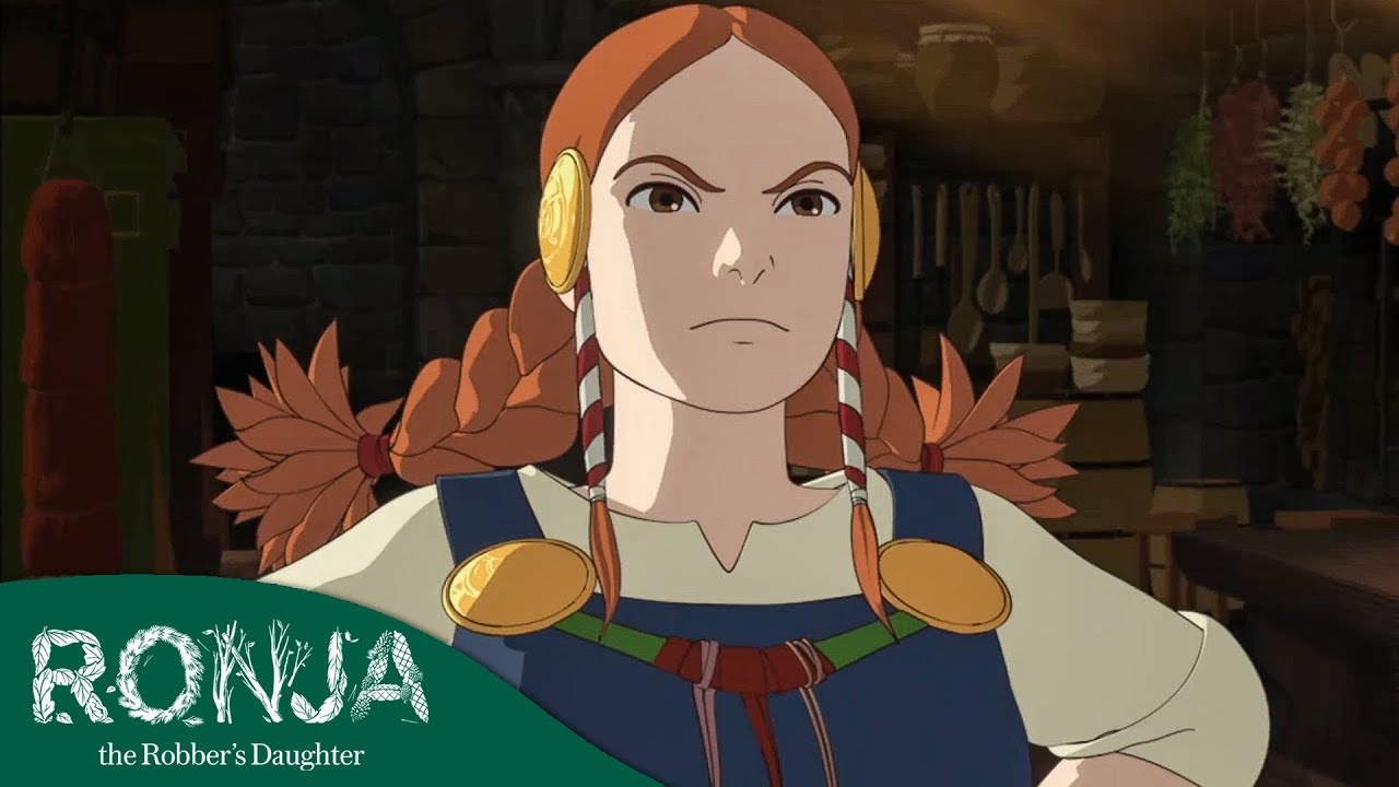 Miyazaki's Ronja - Best Lovis Moments | Themed Compilation | Anime from Studio Ghibli