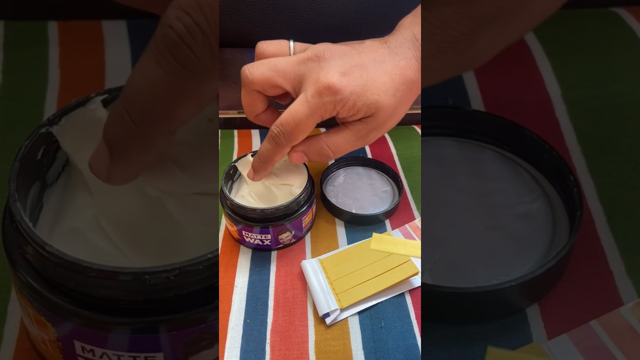 SET WET- MATTE HAIR WAX ( boys ) ph test - good or bad #phtest #shortsvideo #skincare #shorts #care