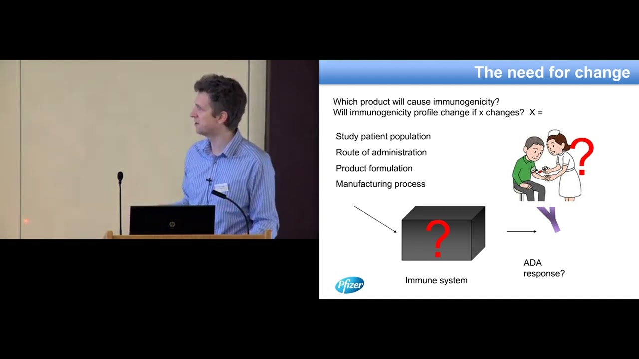 Timothy Hickling: Immunogenicity of biotherapeutics: why do we care and where do we stand