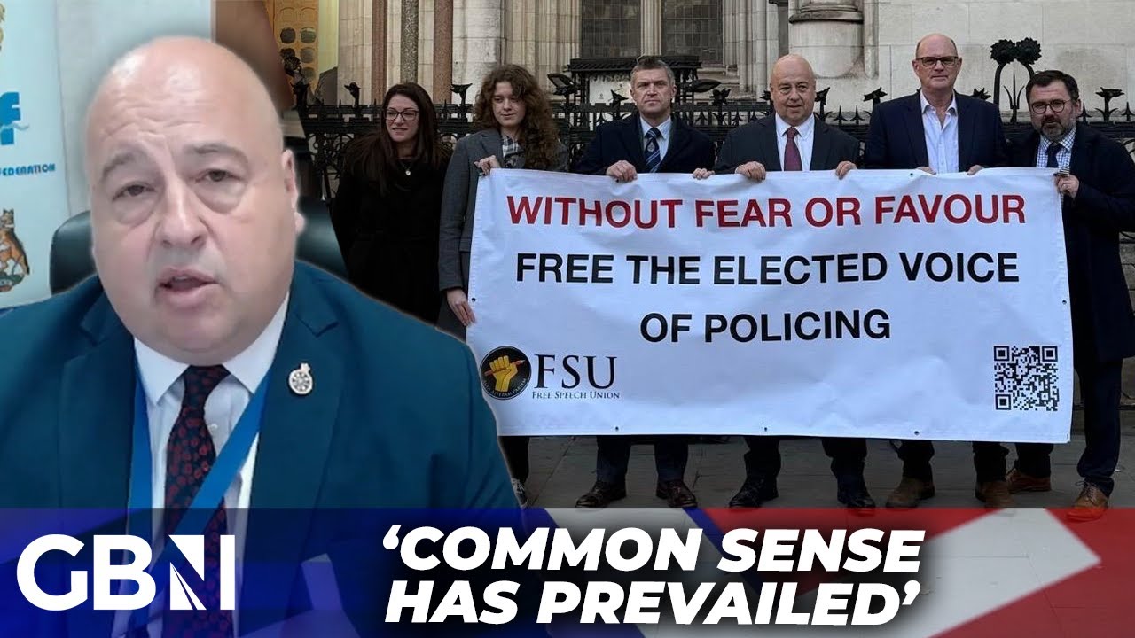 Free speech WIN! | High Court rules police officers 'unlawfully suspended' after GB News interview