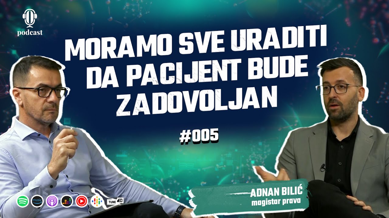 Zdravstvo je visokorizična djelatnost, sigurnost je stub kvalitete: Zdravstvo - pogled iznutra 005