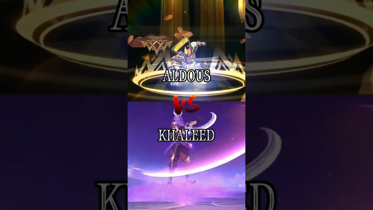 #request by @pakabunews6603 Aldous vs Khaleed #mlbb #mobilelegends #shorts