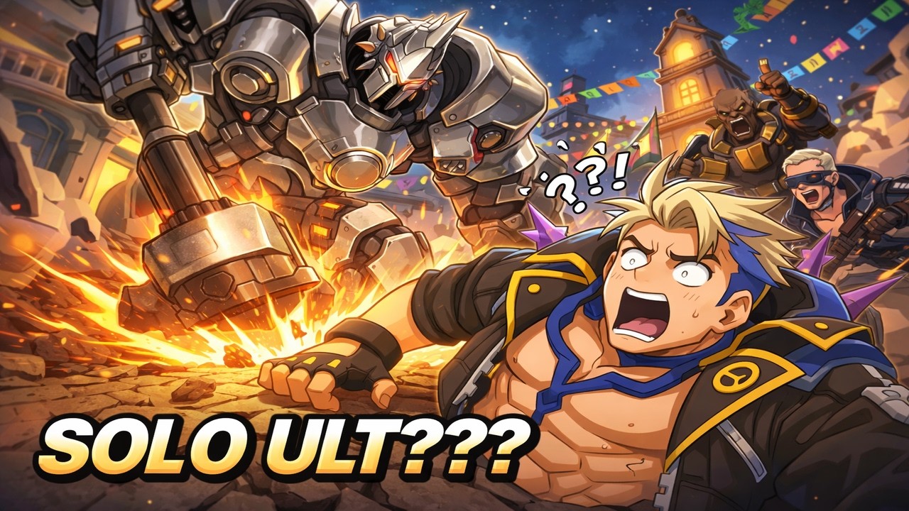O REINHARDT SIMPLESMENTE SOLO ULTU NOSSO TANK 💀