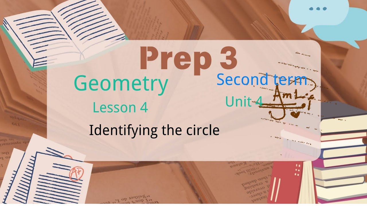 Prep. 3 /Geometry / Lesson 4 / Identifying circle  / Unit 4