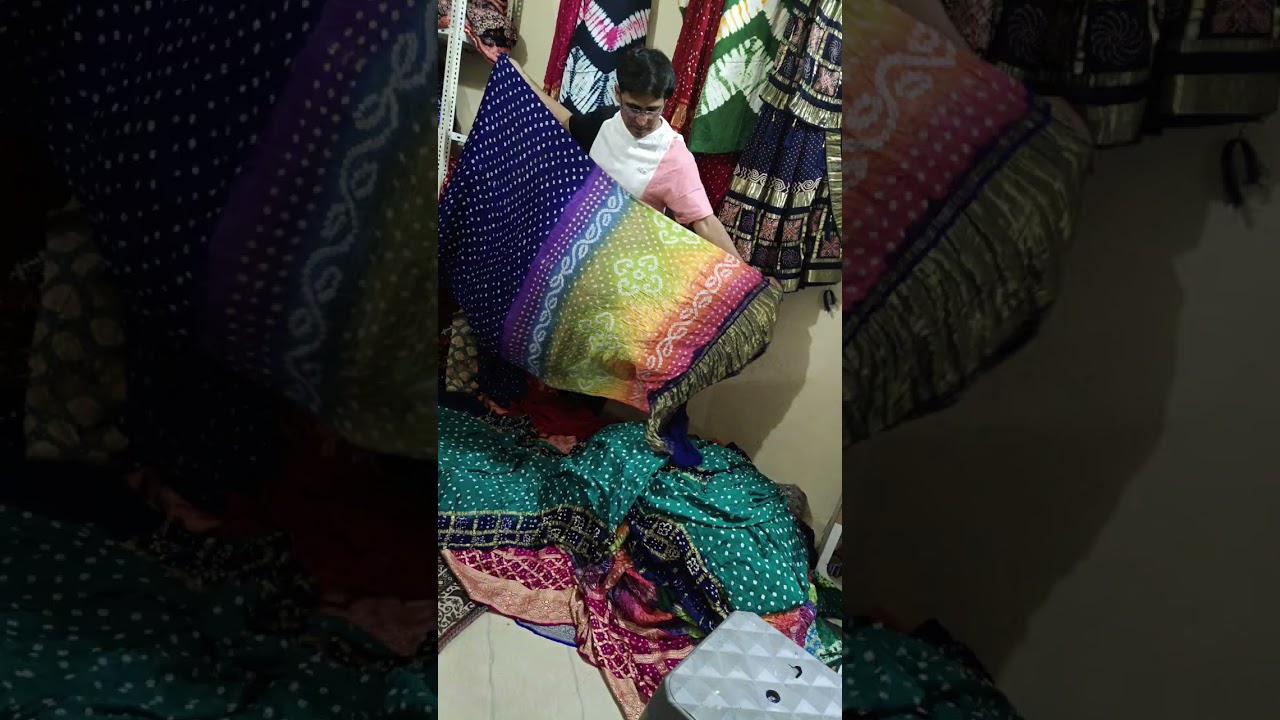 Bandhni saree ma new collection  