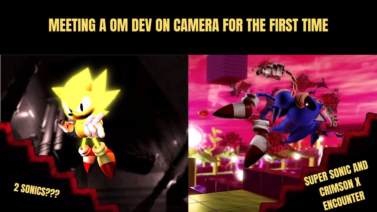 Double Sonic, Rework Super Sonic and Crimson X encounter