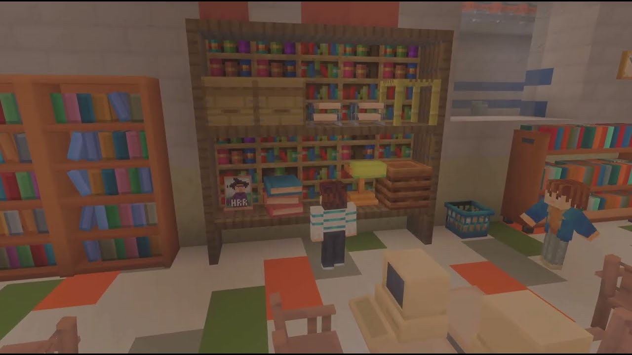 Minecraft Stranger Things P3: Hawkins School Escape!!!!!!