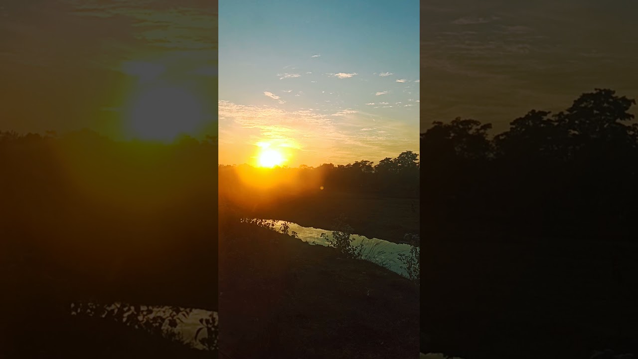 Sunset whatsapp status😎