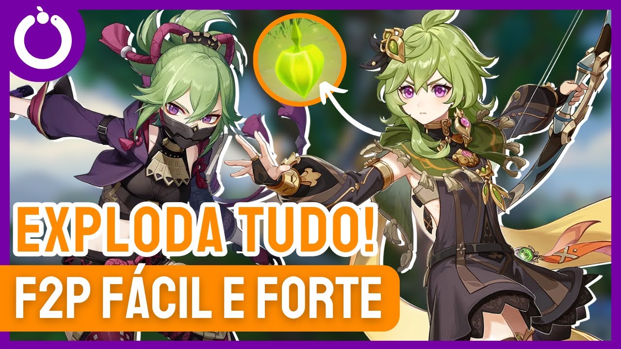 Aprenda a montar um time F2P insano com essa reação! | Guia Completo - Genshin Impact #hyperbloom
