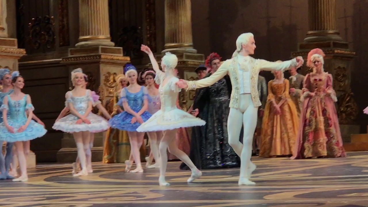 Sleeping beauty Bolshoi 21/01/17 Zakharova Rodkin Curtain call