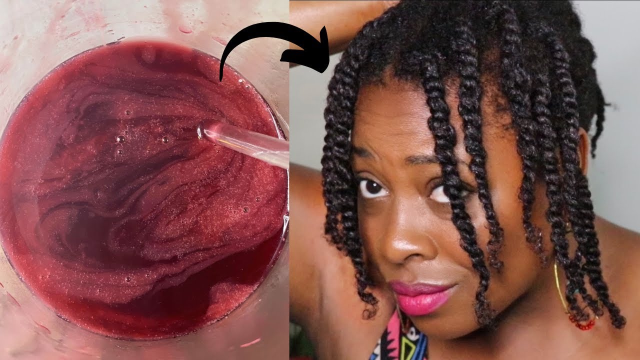 Hair Tea Rinse for Moisture and Hair Growth| Marshmallow Root and Hibiscus Tea