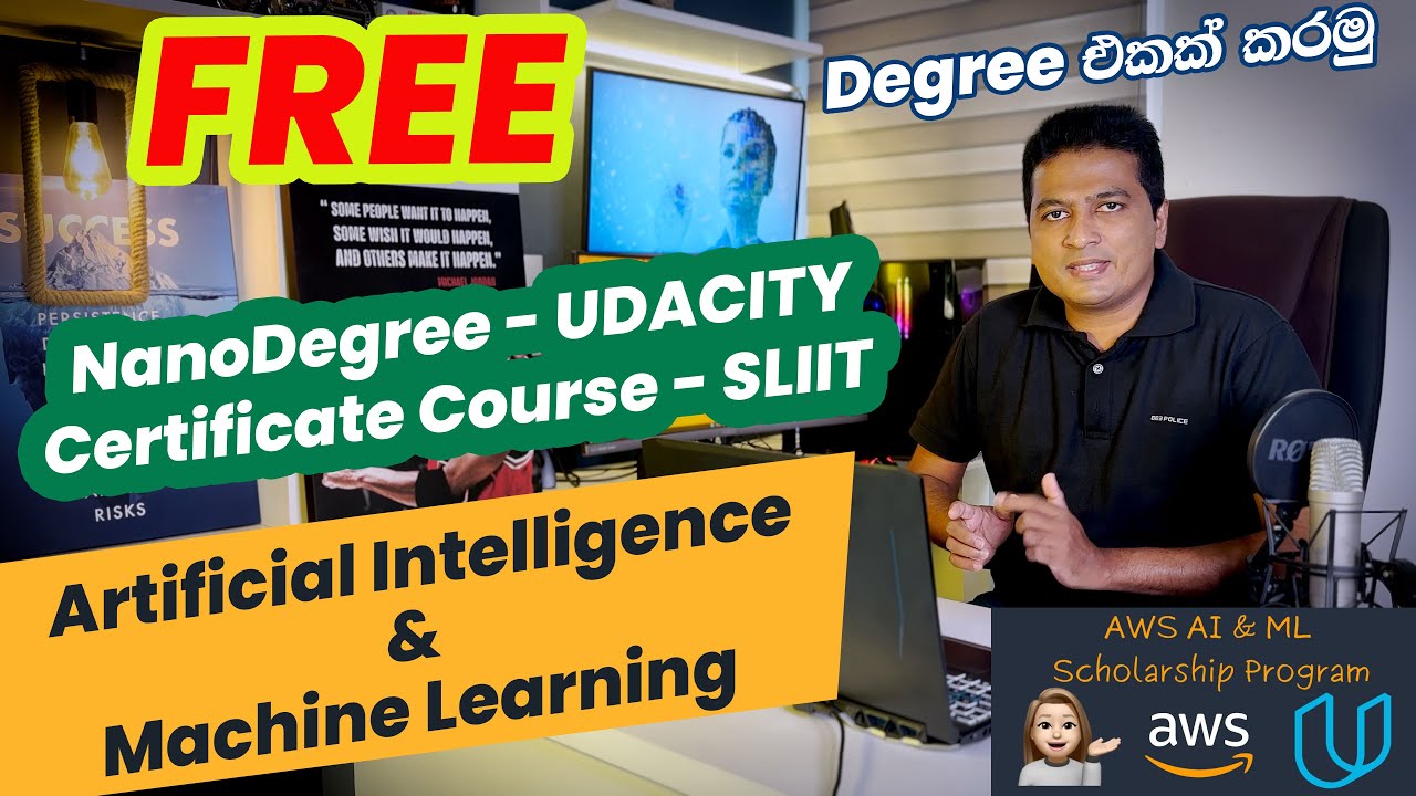 Start Your Career in AI & Machine Learning with Udacity's Free Nanodegree & SLIIT Certificate Course
