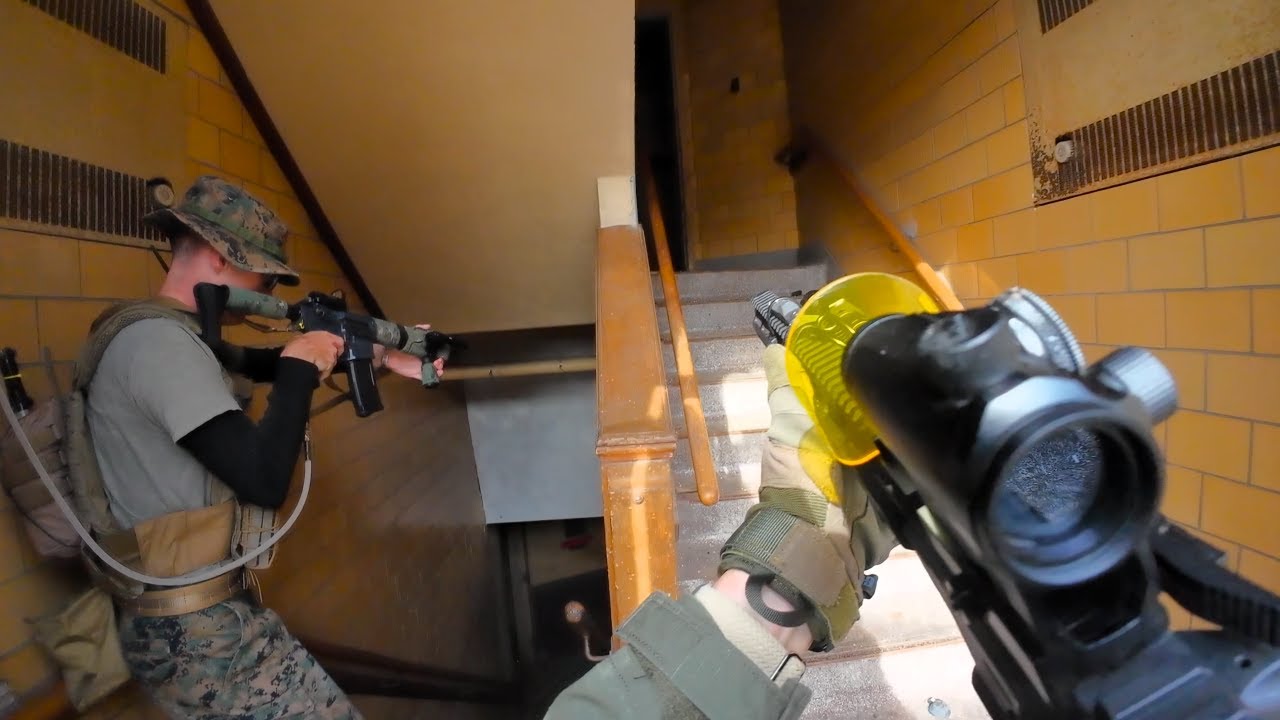 Airsoft at Abandoned Asylum | MIR Tactical Phoenix Rising Highlights