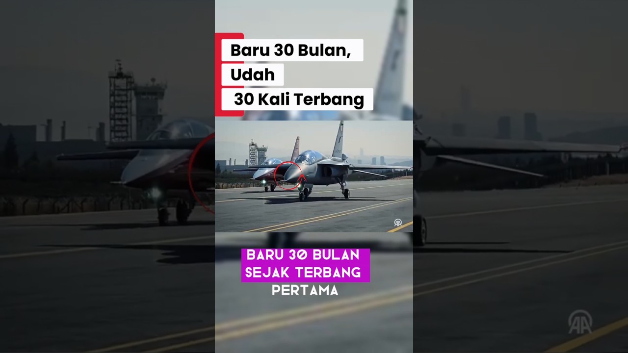🇹🇷Turki Buktiin Kalau Jet Buatan Sendiri Gak Kalah Gahar 