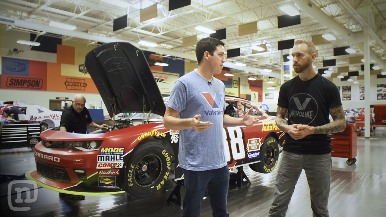 JR Motorsports' Stock Car Laboratory: Garage Tours w/ Chris Forsberg