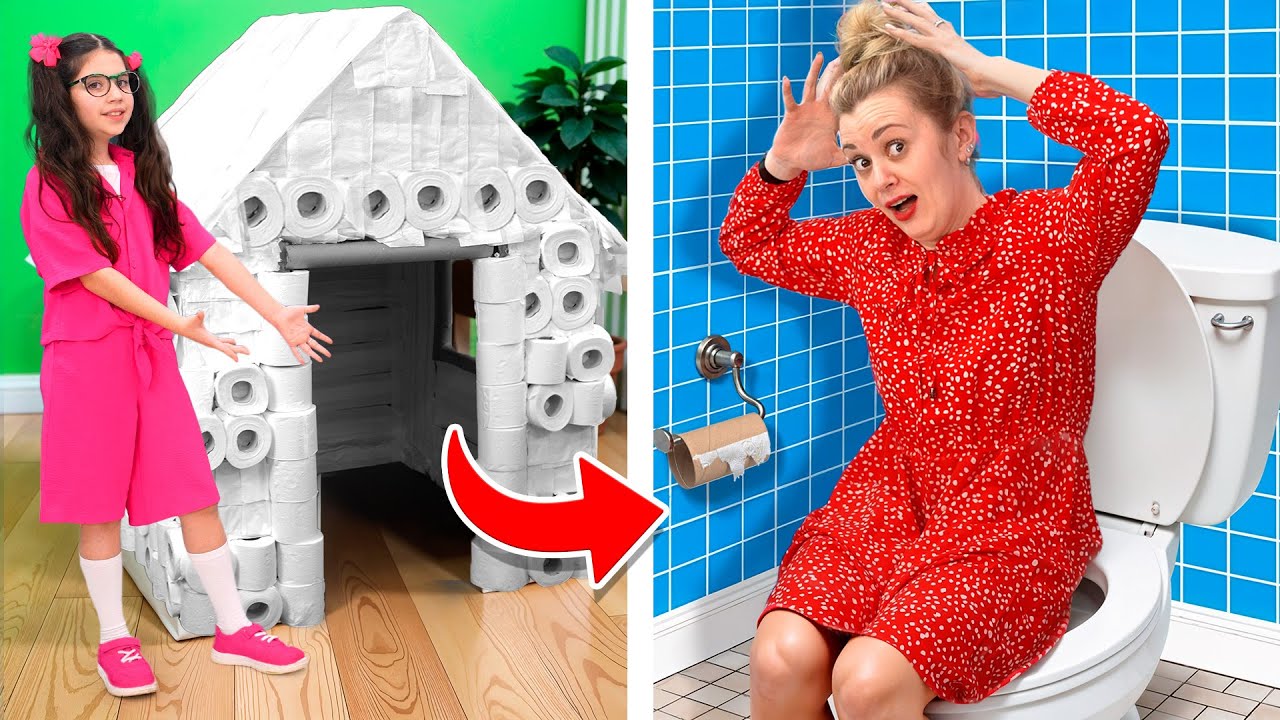 Cardboard and fluffy houses and other adventures for kids