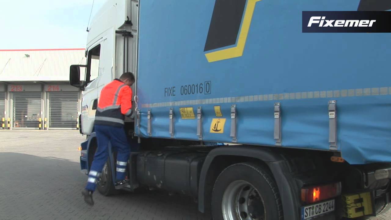 Auflieger aufsatteln und Kontrolle (Fixemer Schulung)