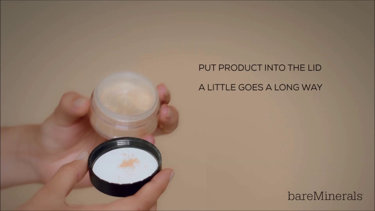 How To Use BareMinerals Original Foundation with a Swirl Tap Buff Technique | Ulta Beauty