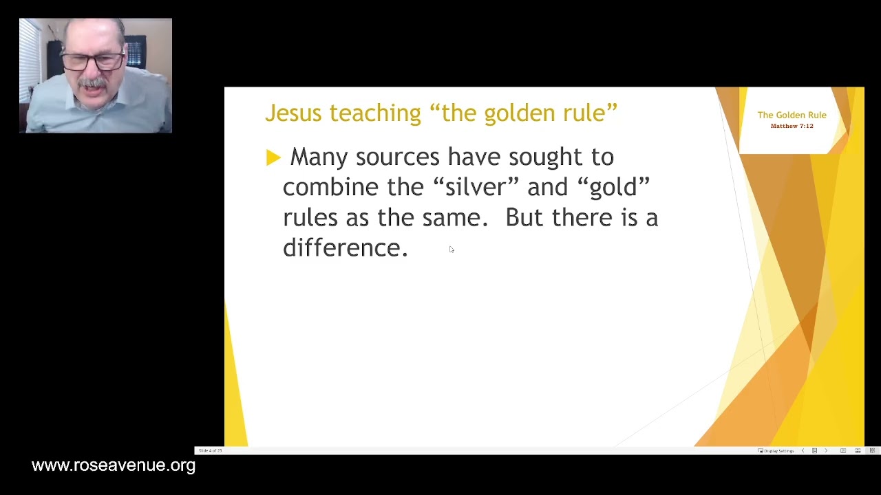 The Golden Rule