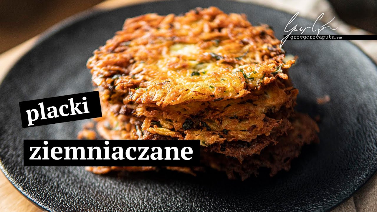 PLACKI ZIEMNIACZANE - PRZEPIS NA PRZEPYSZNE PLACKI