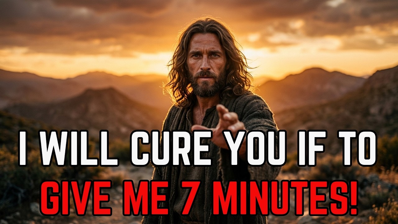 God Says: Give Me 7 Minutes — Your Healing Is About to Begin | God’s Message for You Today