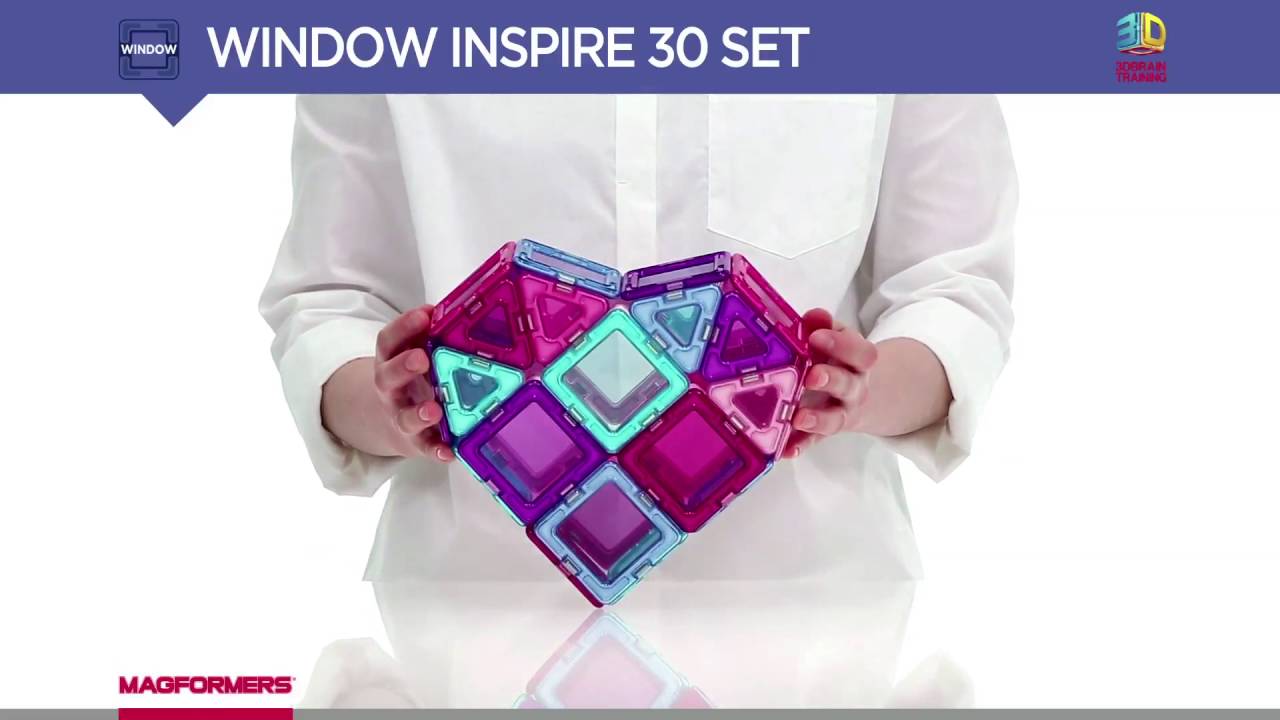 Видеообзор набора Magformers Window Inspire 30