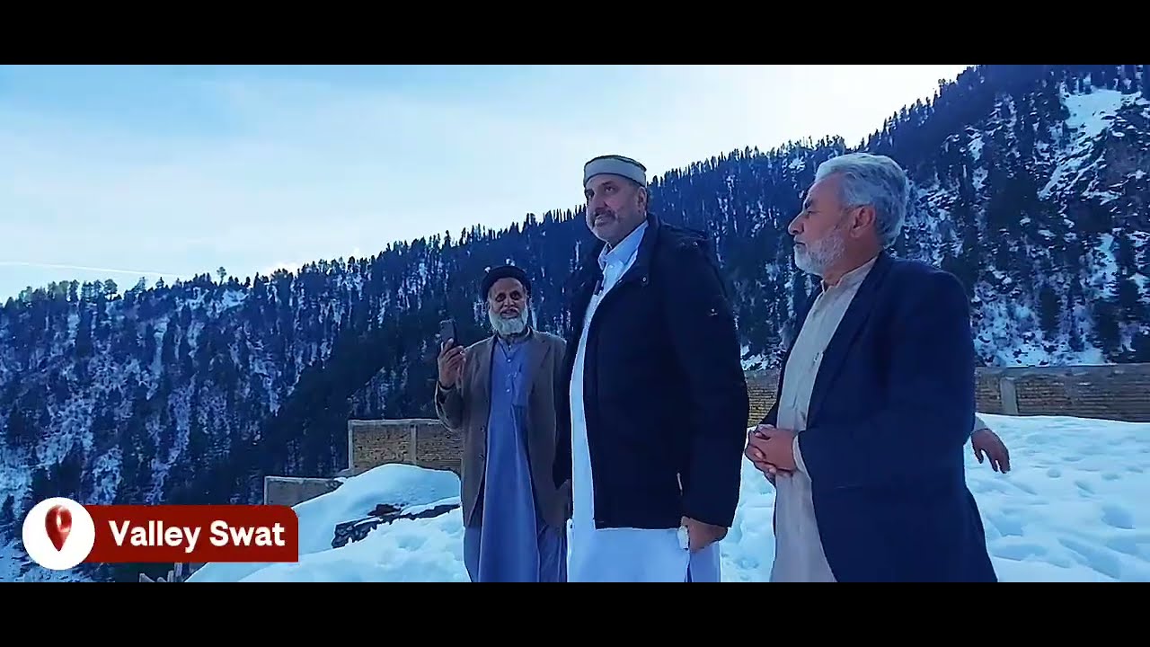جب ہم پہنچے پیوچار کی سفید وادی میں ❄️ حیران کن مناظربرف وادی سوات 