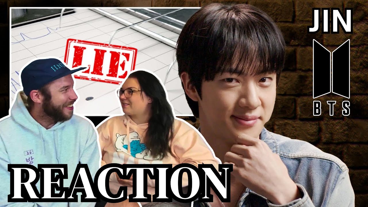 THE HAMSTER'S FEELING THE PRESSURE 🐹 | BTS' Jin Takes a Lie Detector Test With Vanity Fair REACTION
