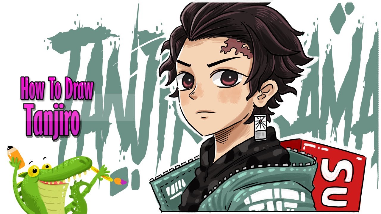 How to draw Tanjiro Kamado Hypebeast | Demon Slayer: Kimetsu no Yaiba