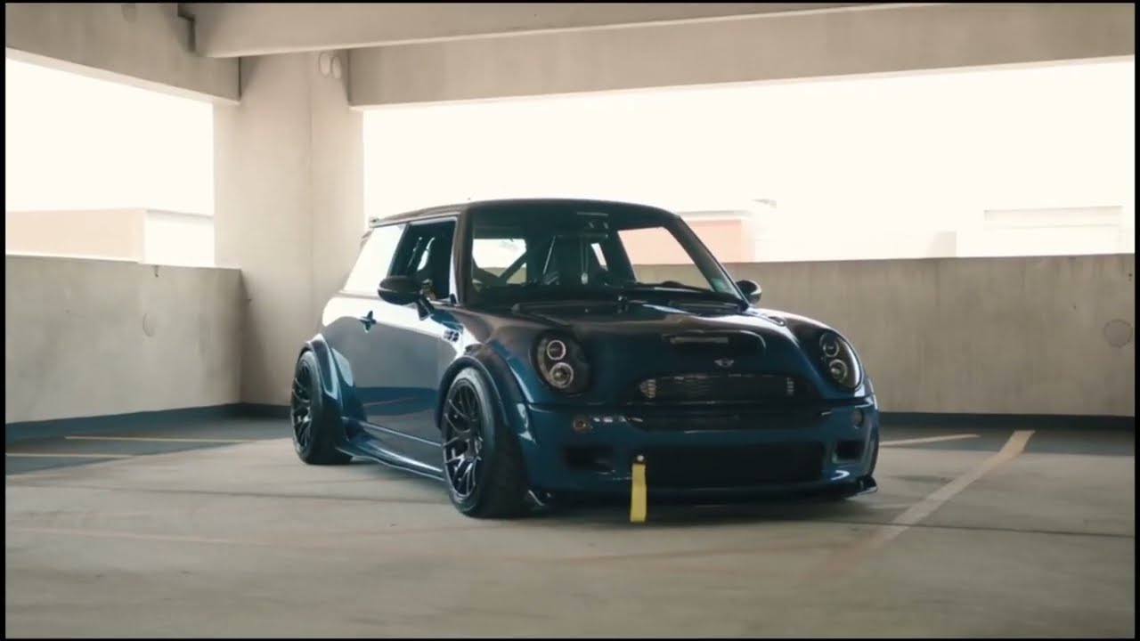 Modified 2003 MINI Cooper S. Indi Blue Metallic. R53