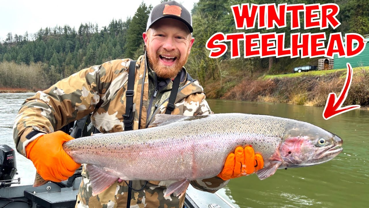 INSANE Winter Steelhead Fishing with @Day One Outdoors & Friends