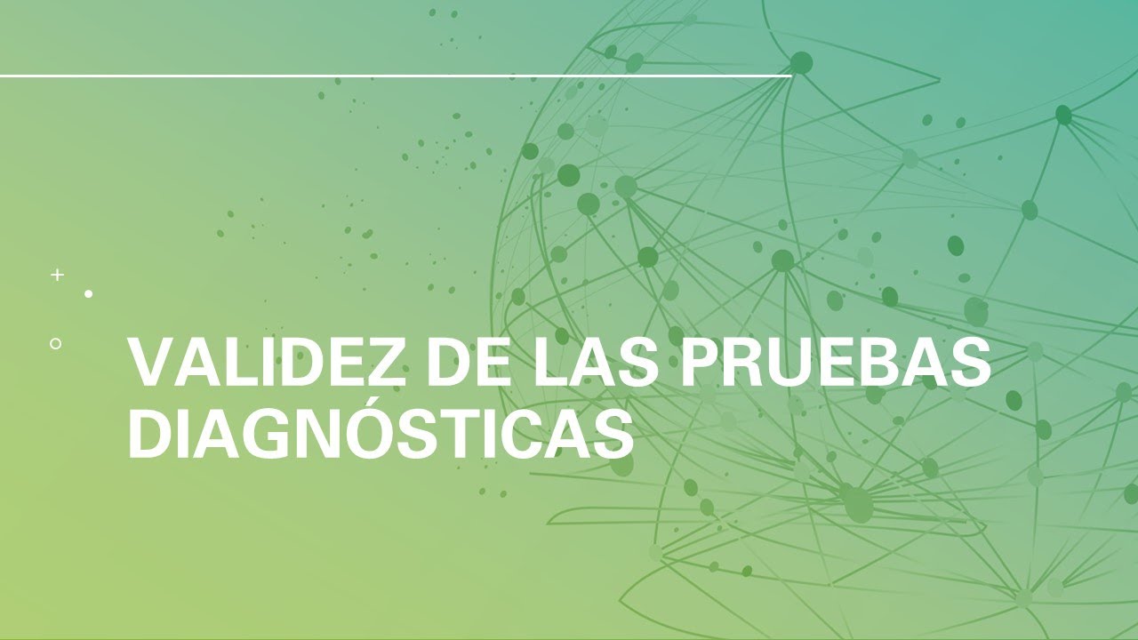 Pruebas diagnósticas:  Curvas ROC