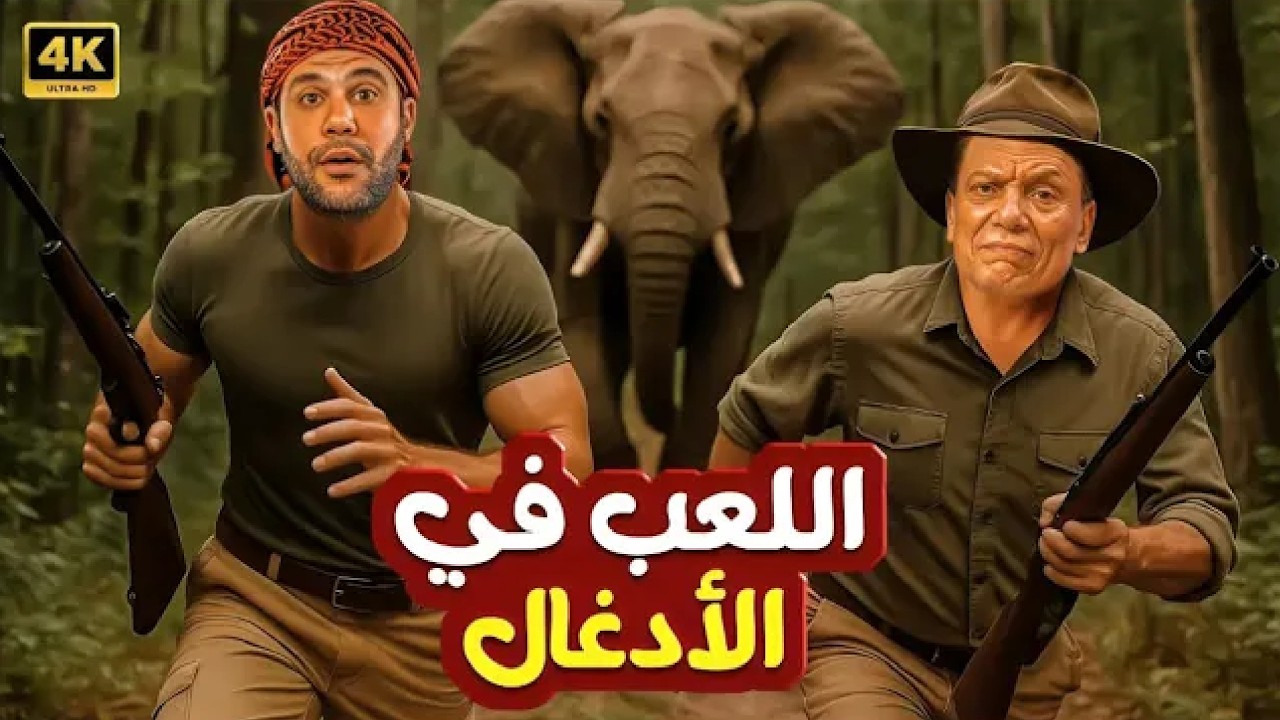 الفيلم الكوميدي | اللعب في الأدغال | بطولة عادل إمام و محمد إمام - 4K