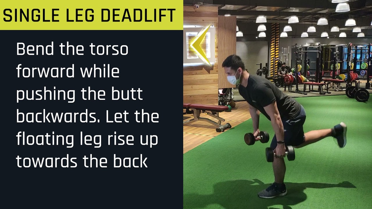 How to: SINGLE LEG DEADLIFT | Kinetix Lab PH (exercise index)
