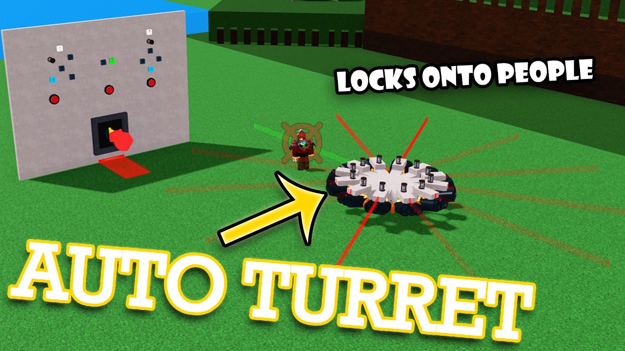 Auto Turret and Logic Gate Mechanics Tutorial +MORE (Roblox - Build A Boat For Treasure)