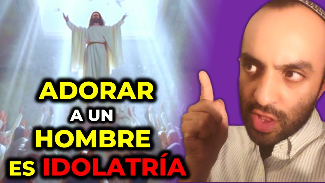 Cristiano reta a un judío en vivo: ¿Por qué creer en jesus es idolatría?