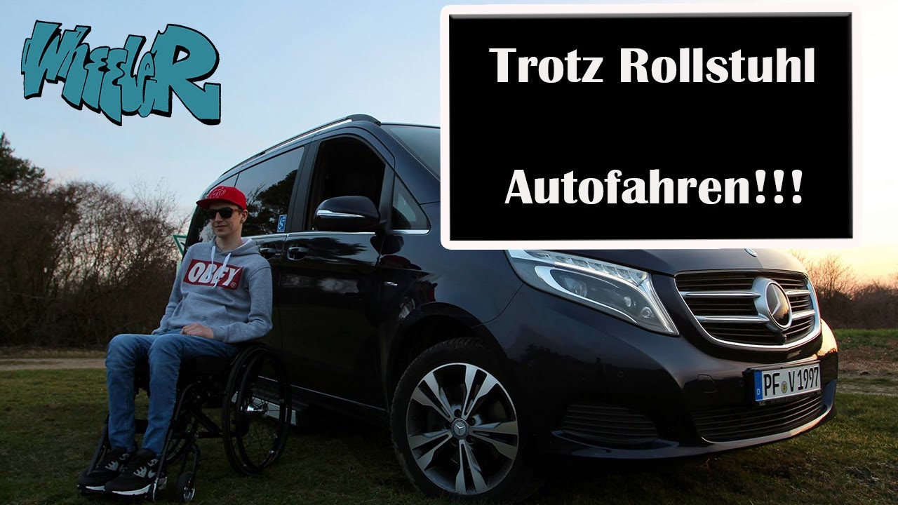 Trotz Rollstuhl am Steuer!
