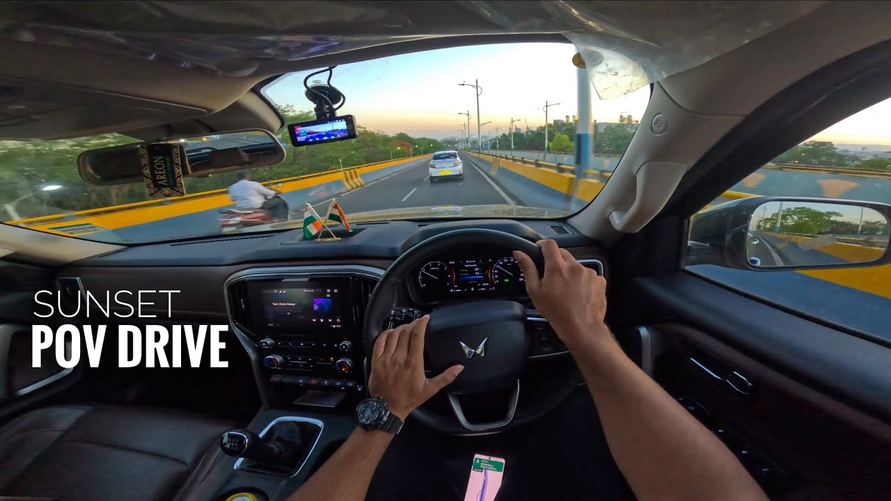 SUNSET DRIVE Ft. Scorpio N | POV VLOG