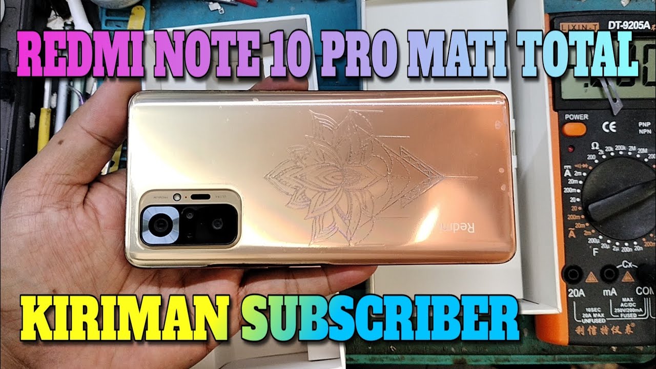 REDMI NOTE 10 PRO MATI TOTAL KIRIMAN SUBSCRIBER DARI PADANG // REBALL CPU