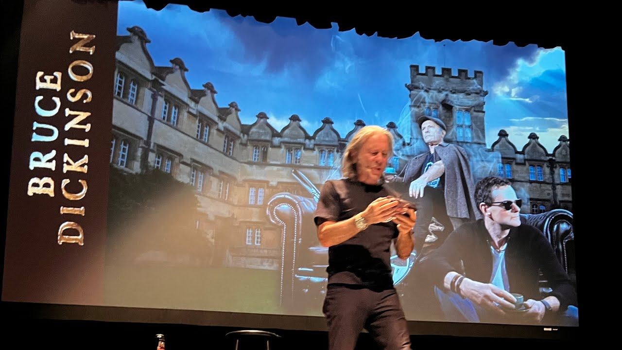 Bruce Dickinson Uptown Theatre Q&A