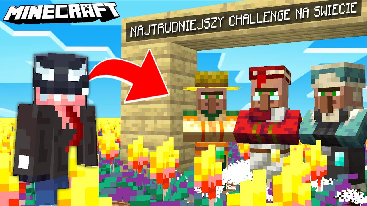 MINECRAFT, ale TO NAJTRUDNIEJSZY CHALLENGE Z KWIATAMI SNIFFERA!