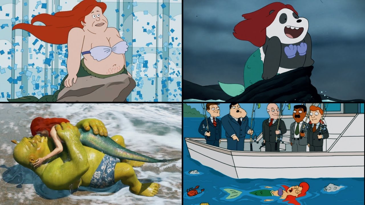🧜‍♀️🏰40 Referencias a LA SIRENITA